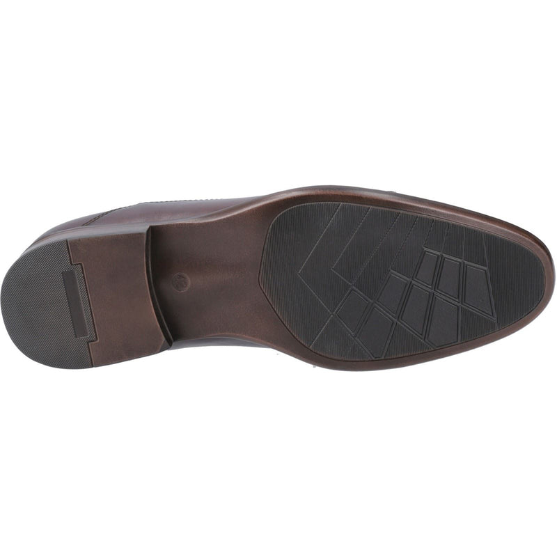 Pod Ralph Leder Herren Kastanienbraune Oxford-Schuhe