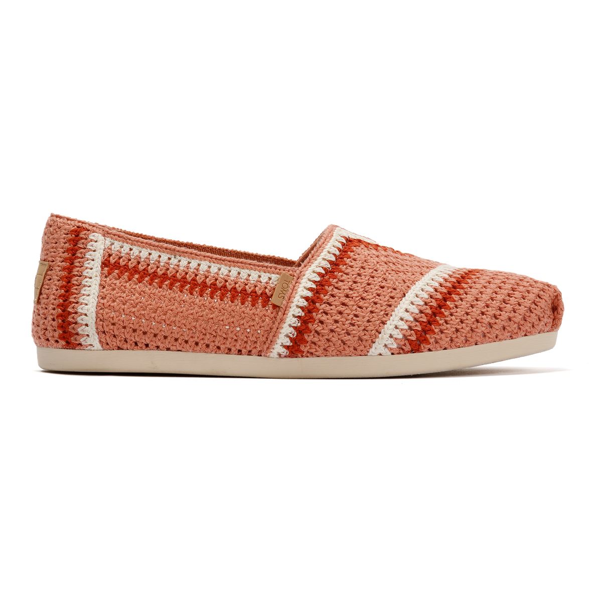TOMS Alpargata Classic Baumwoll Frauen Pinke Espadrilles