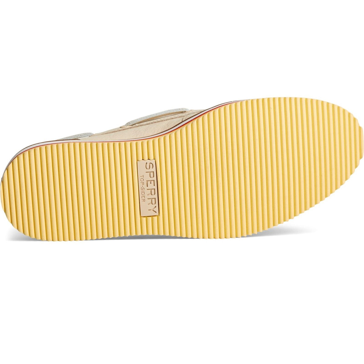 Sperry Authentic Original Stacked Damen Bootsschuhe Aus Leder In Elfenbein