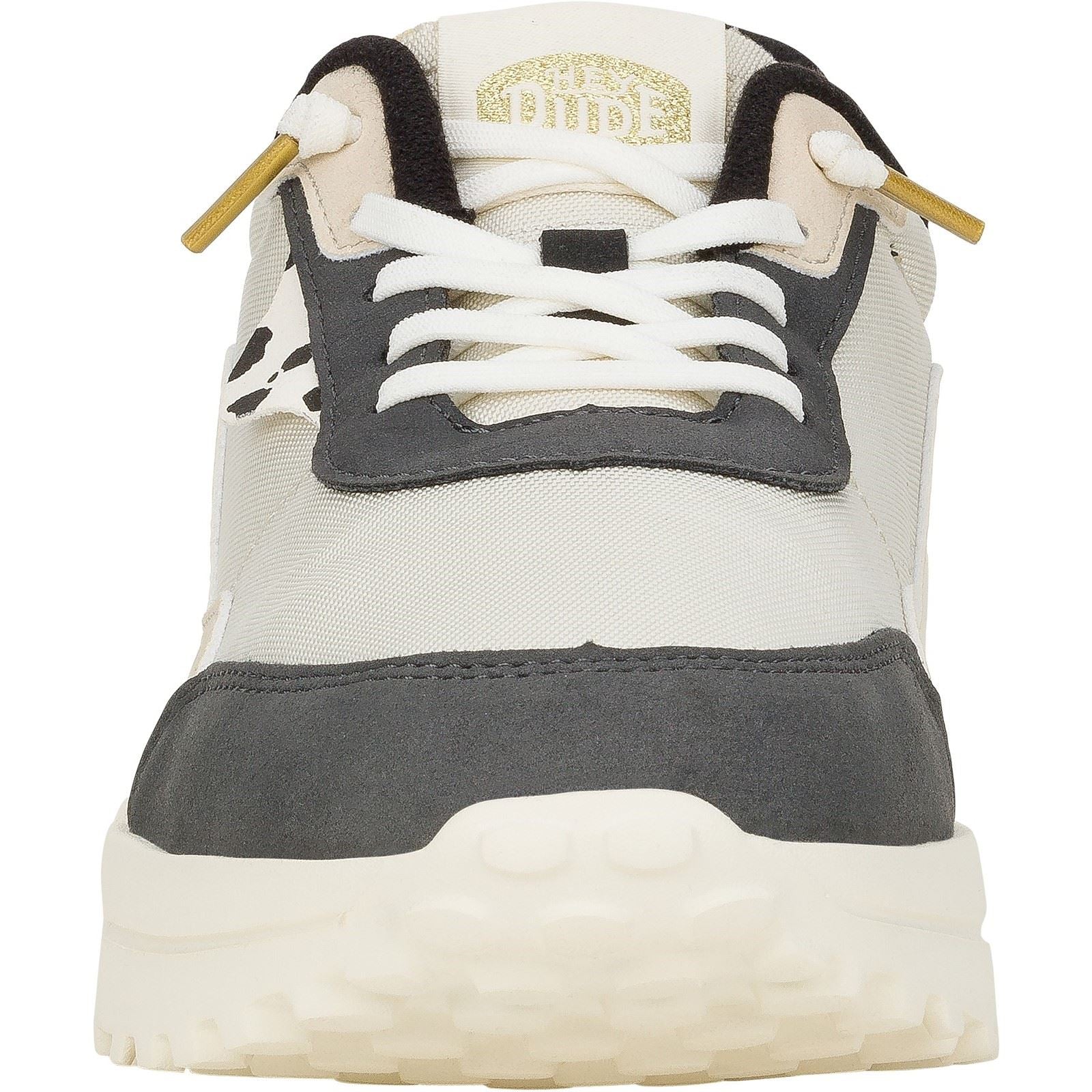 HEYDUDE Hayden Shine Polyester Damen Sneaker In Elfenbein/Multicolor