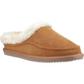 Hush Puppies Atticus Herren Hausschuhe aus Wildleder in Tan