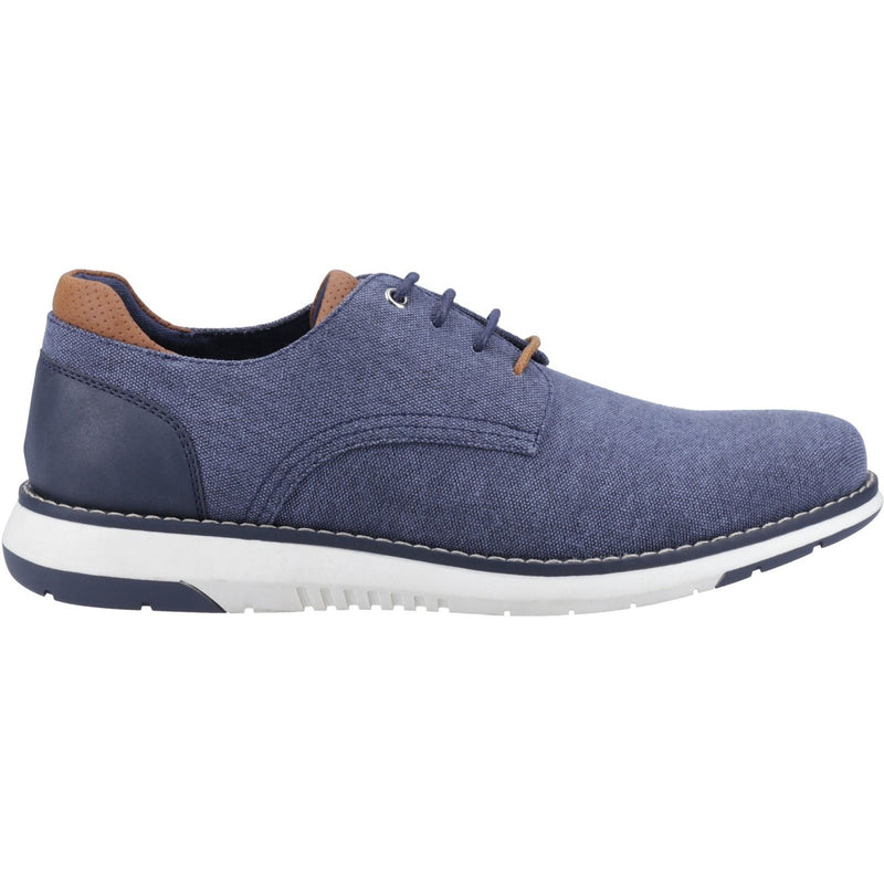 Hush Puppies Bruce Canvas Herren Schnürschuhe In Marineblau