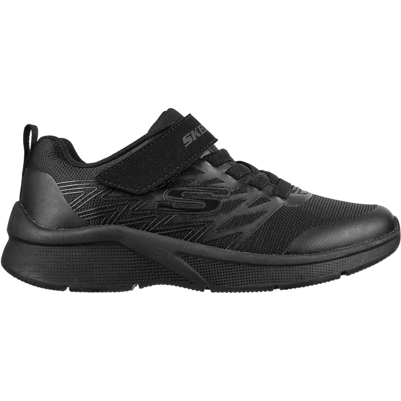 Skechers Microspec Texlor Jungen Sneaker Aus Polyester In Schwarz