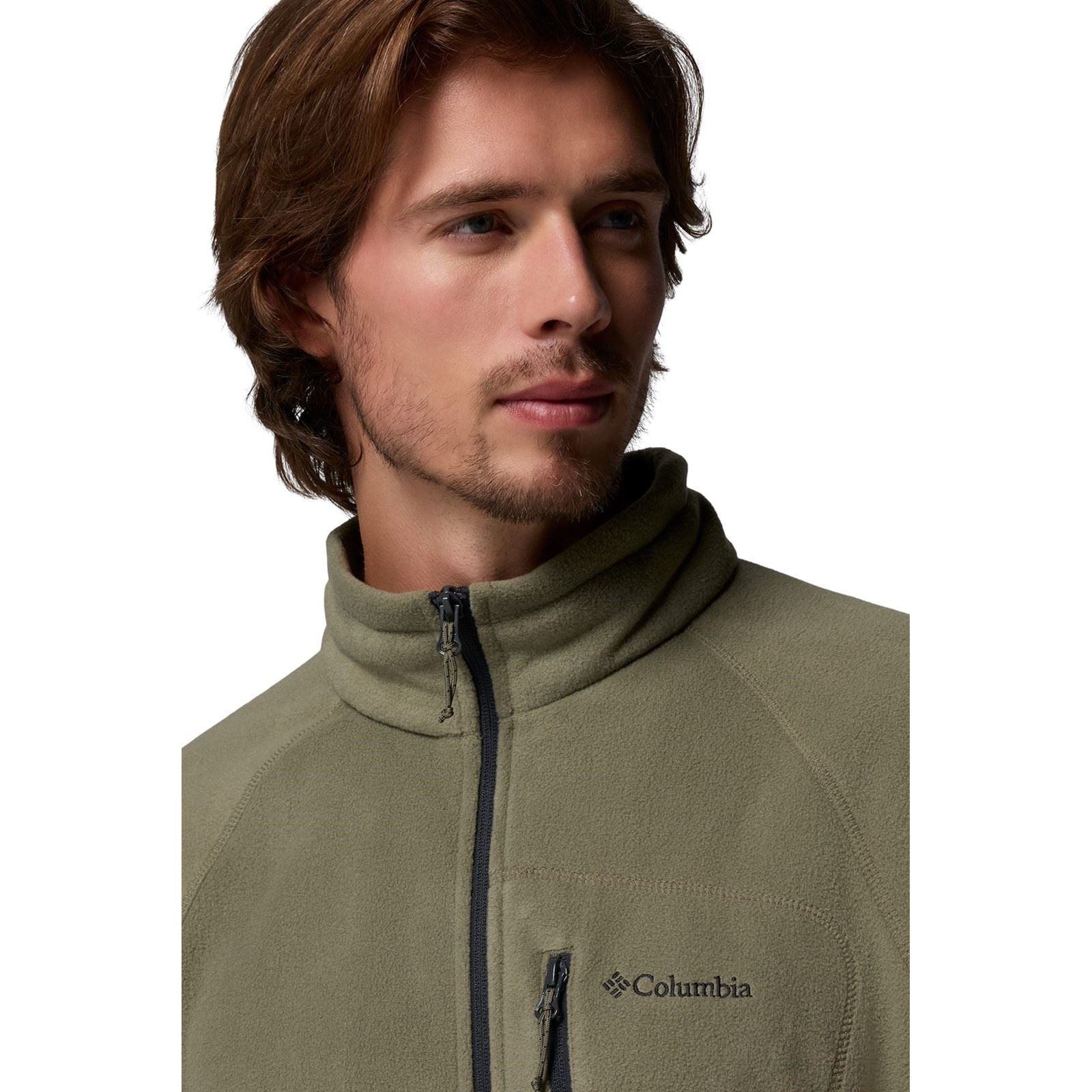 Columbia Fast Trek II Full Zip Herren Grüne Fleecejacke