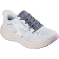 Skechers Skech Cloud Plush Horizon Polyester Damen Sneaker In Weiß/mehrfarbig