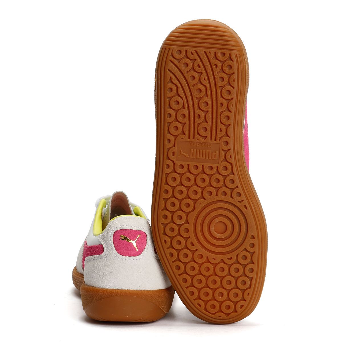 Puma Palermo Leder Damen Weiße Sneakers
