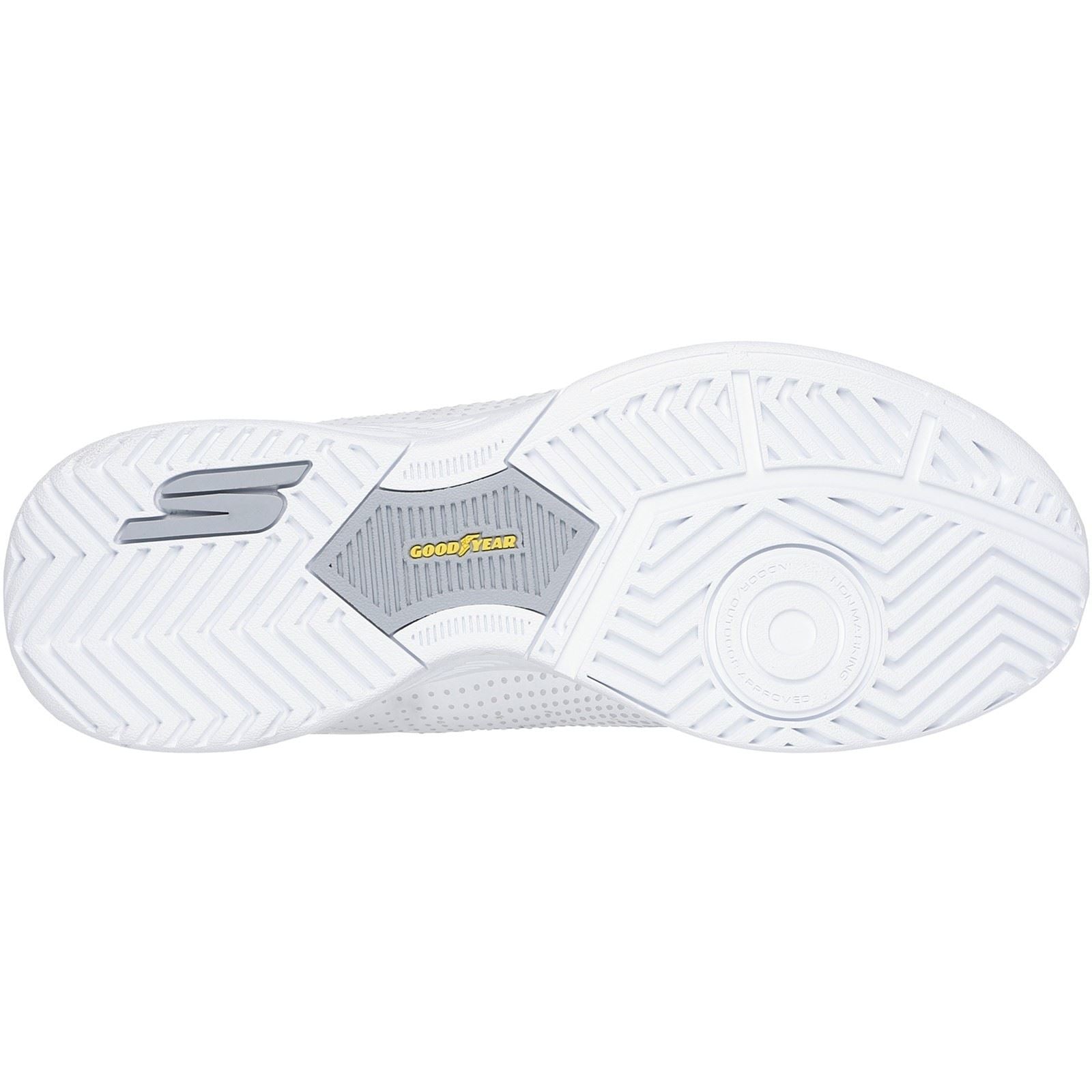 Skechers Performance Slip ins Relaxed Fit Viper Court Reload Herren Sneaker Aus Polyurethan In Weiß
