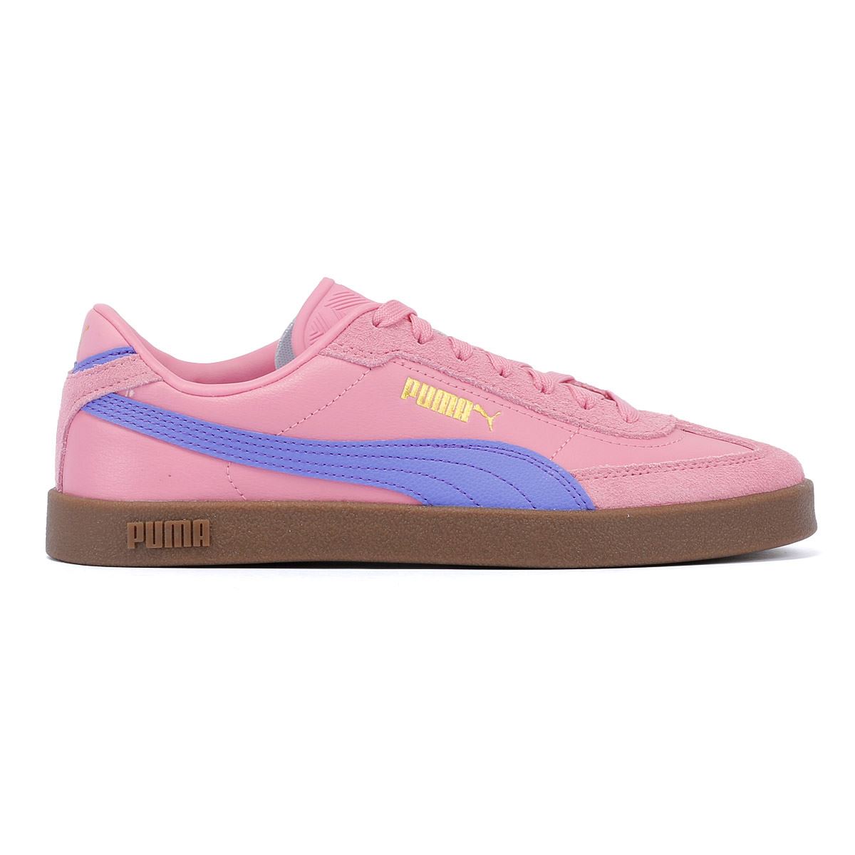 Puma Club II Era Damen Rosa/Lila Wildleder Turnschuhe