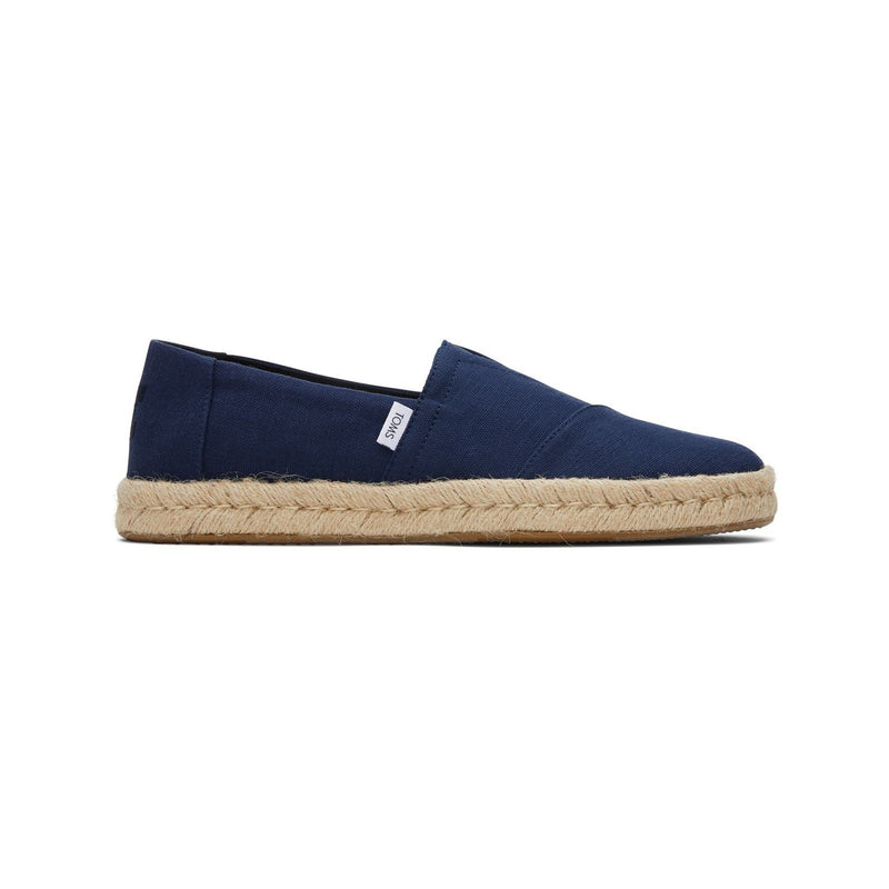 TOMS Alpargata Rope 2.0 100% Baumwolle Herren Espadrilles In Marineblau