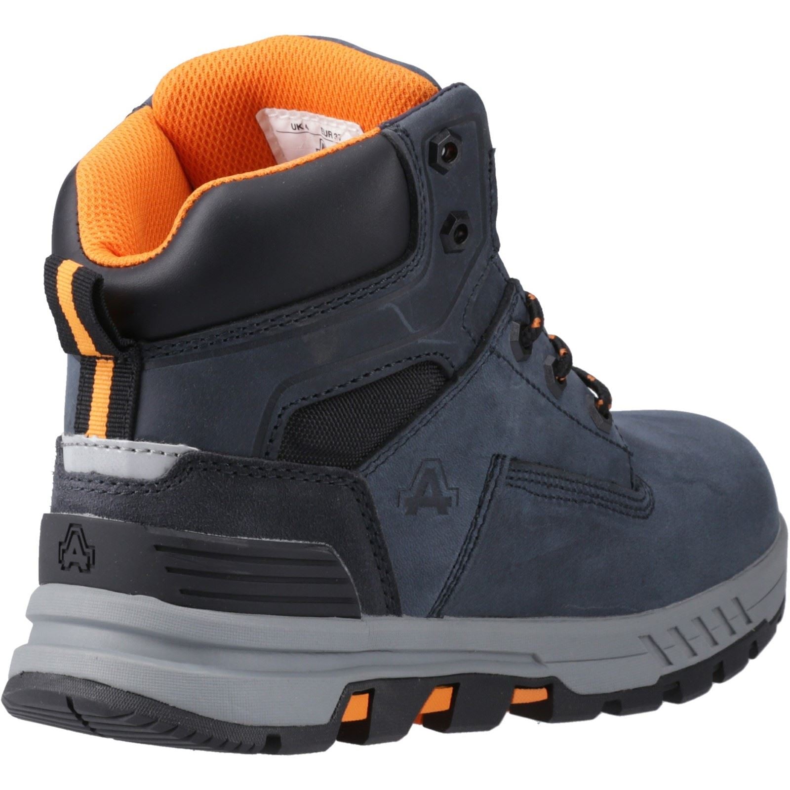 Amblers Safety As613 Elena Leder Damen Marine Sicherheitsschuhe