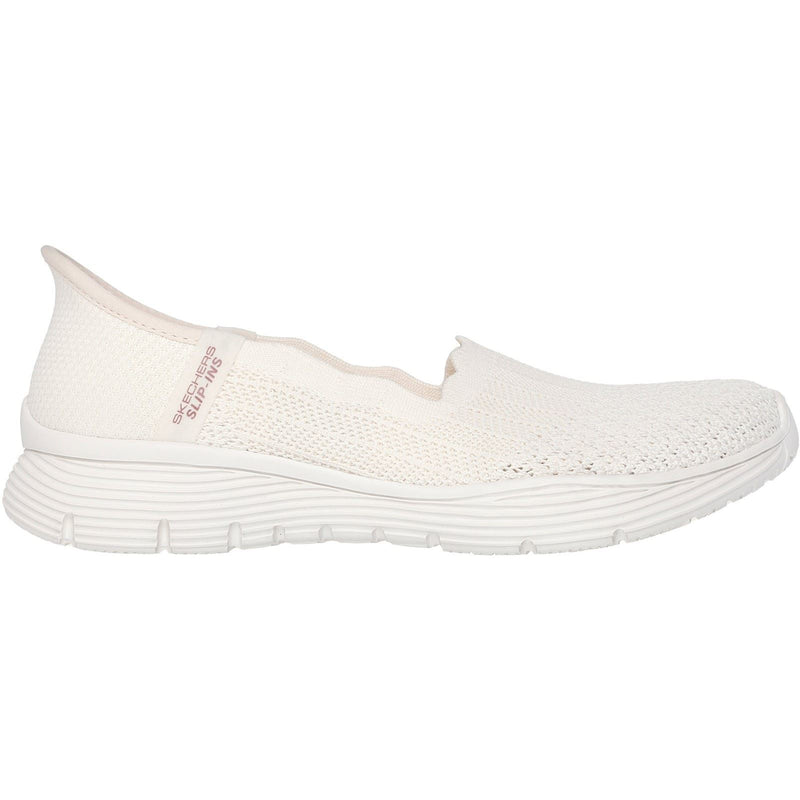 Skechers Seager Believe It Damen Sneaker In Off Weiß Aus Textil