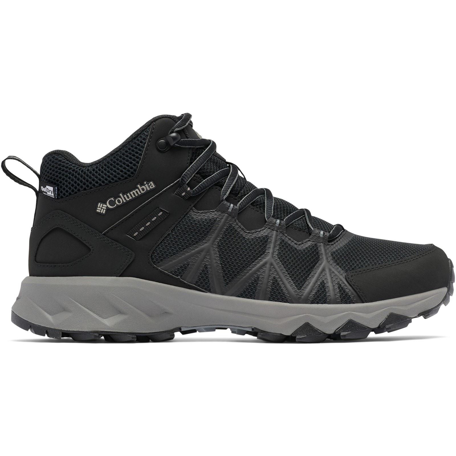 Columbia Peakfreak II Mid Outdry Polyester Herren Schwarz/Titan Ii Wanderschuhe