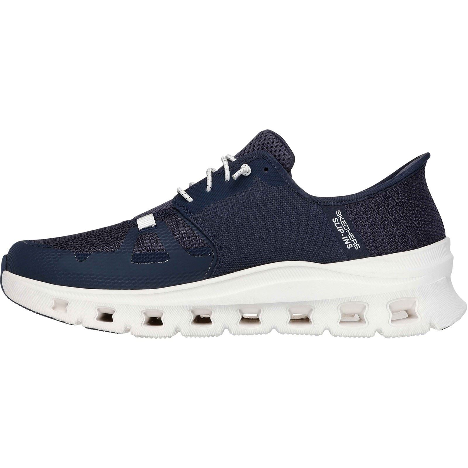 Skechers Glide-Step Pro Polyester Herren Sneakers In Navy