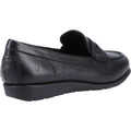 Hush Puppies Shelby Damen Schwarze Farbe Lederloafer