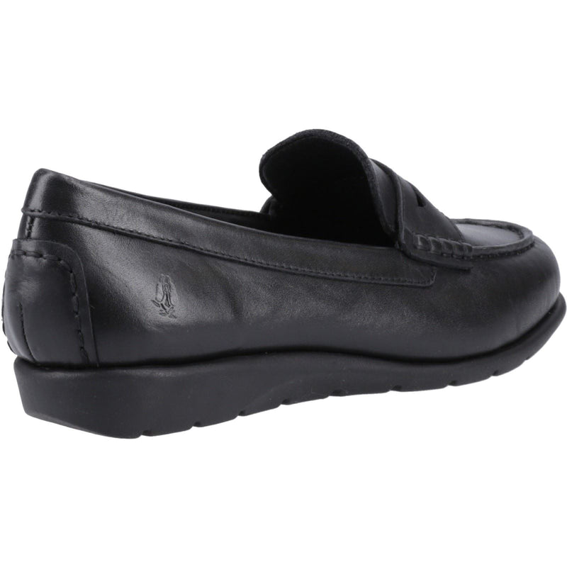 Hush Puppies Shelby Damen Schwarze Farbe Lederloafer