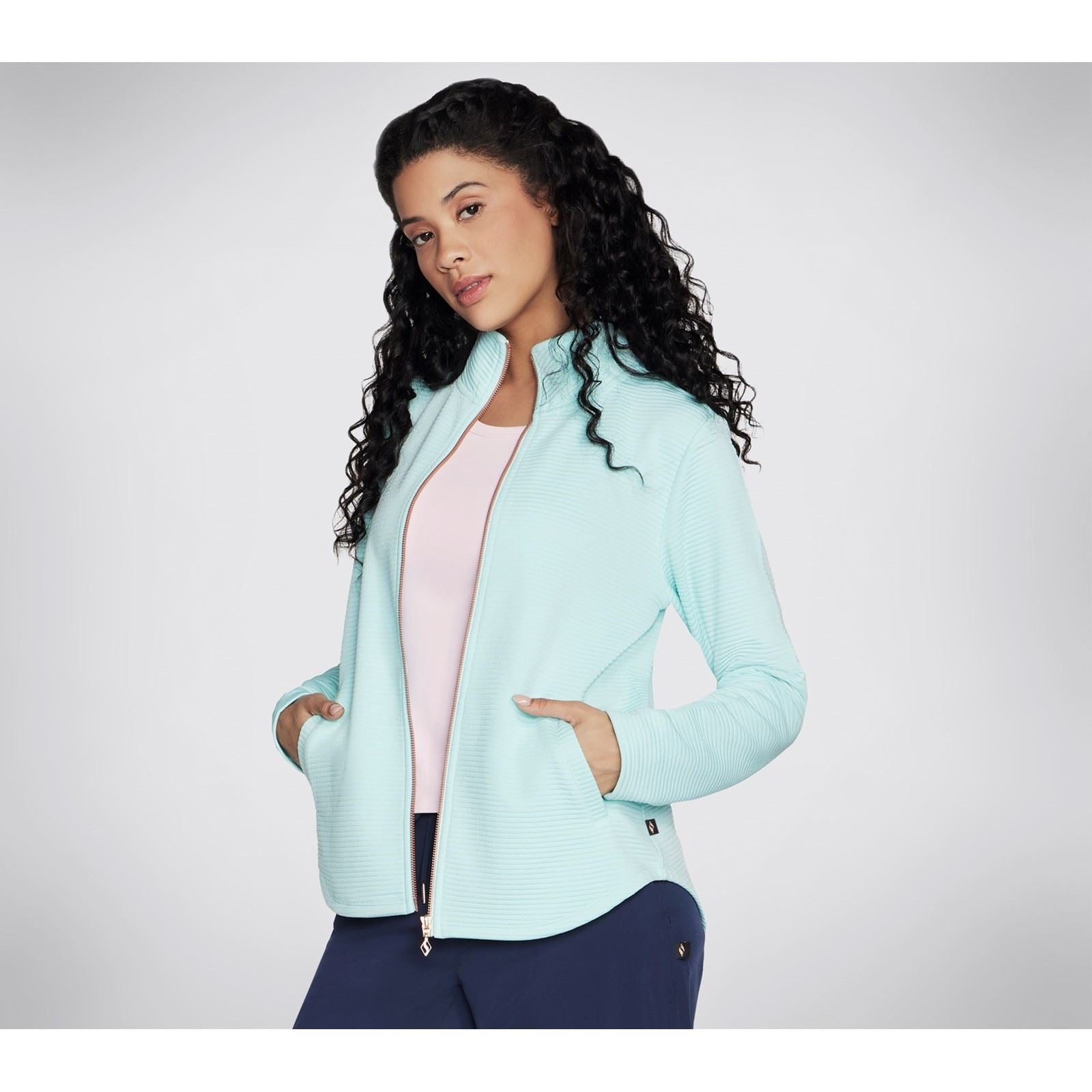 Skechers Performance GOWALK Shine Damen Türkise Jacke