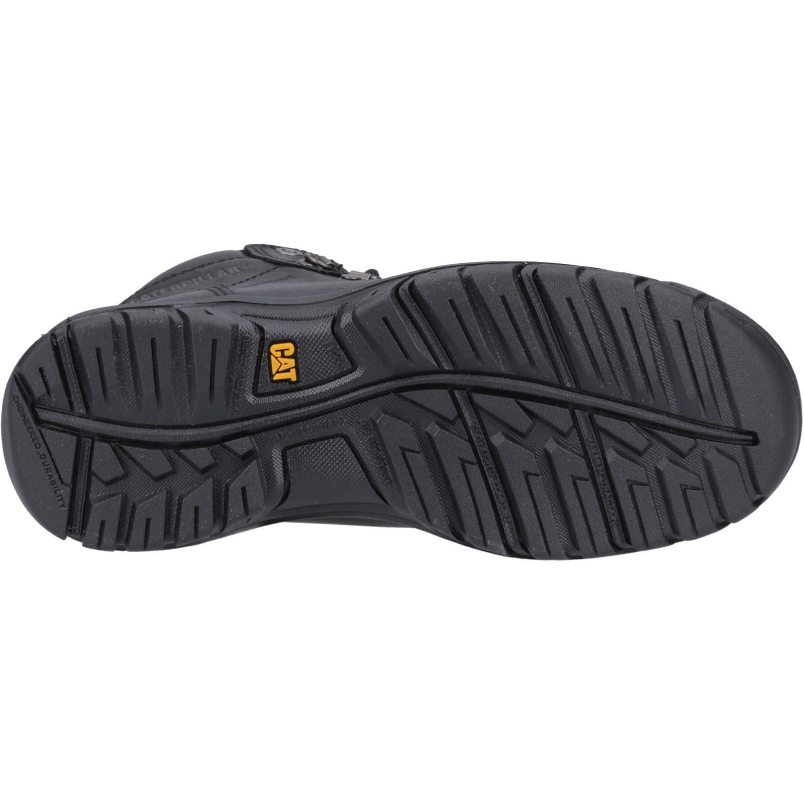 Caterpillar Mae Leather Damen Schwarze Sicherheitsstiefel