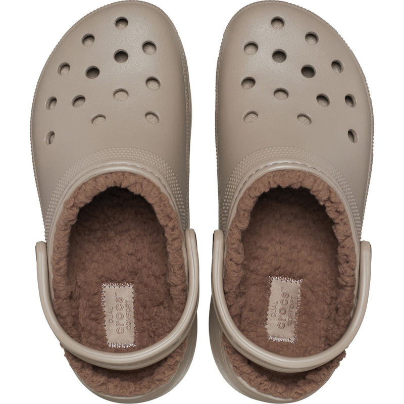 Crocs Classic Platform Lined Thermoplastische Damenpilz Clogs
