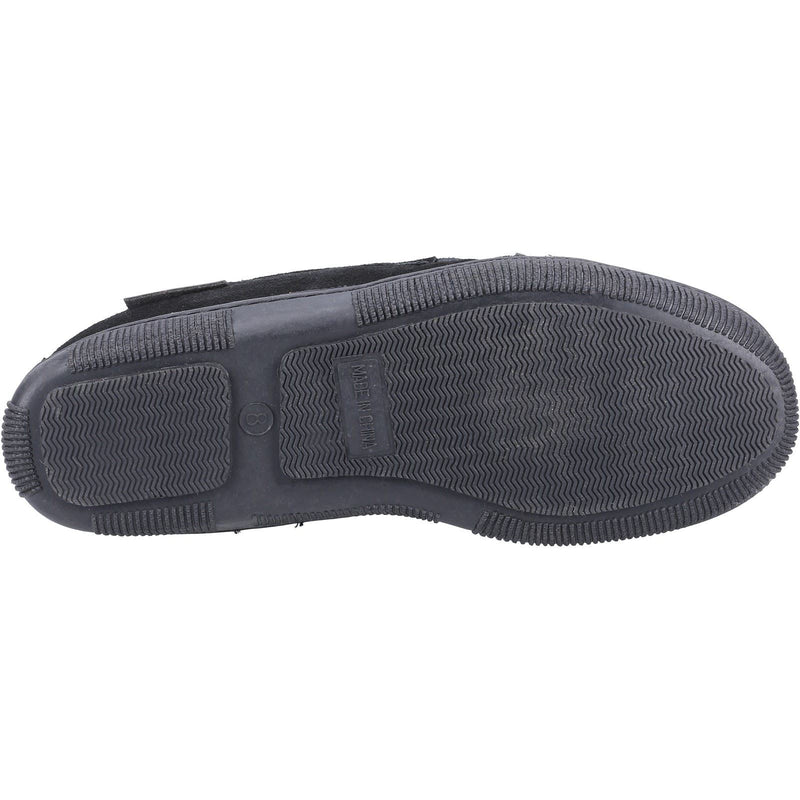 Hush Puppies Ace Wildleder-Hausschuhe Für Herren In Schwarz