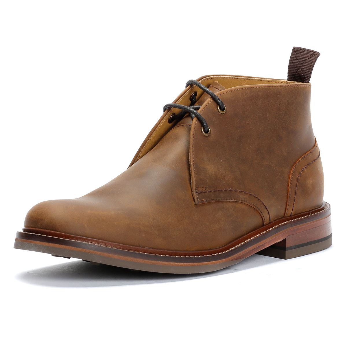 Chapman & Moore Country Chukka Leder Herren Braune Stiefel