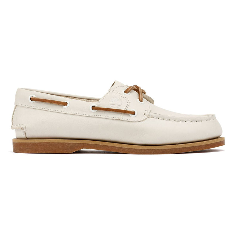 Timberland Classic 2 Eye Damen Schuhe Aus Leder In Weiß