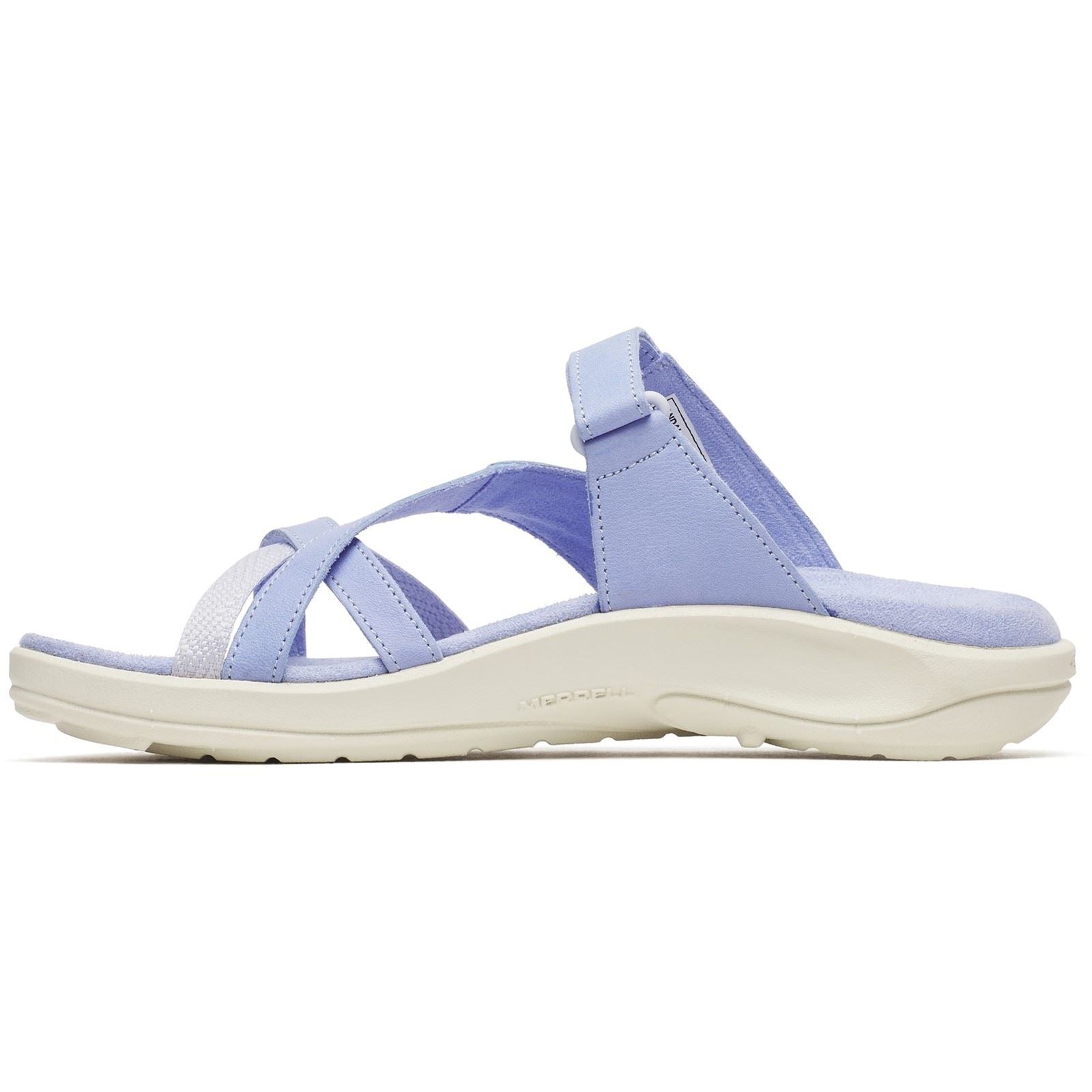 Merrell District 4 Leder Damen Lavendel Sandalen