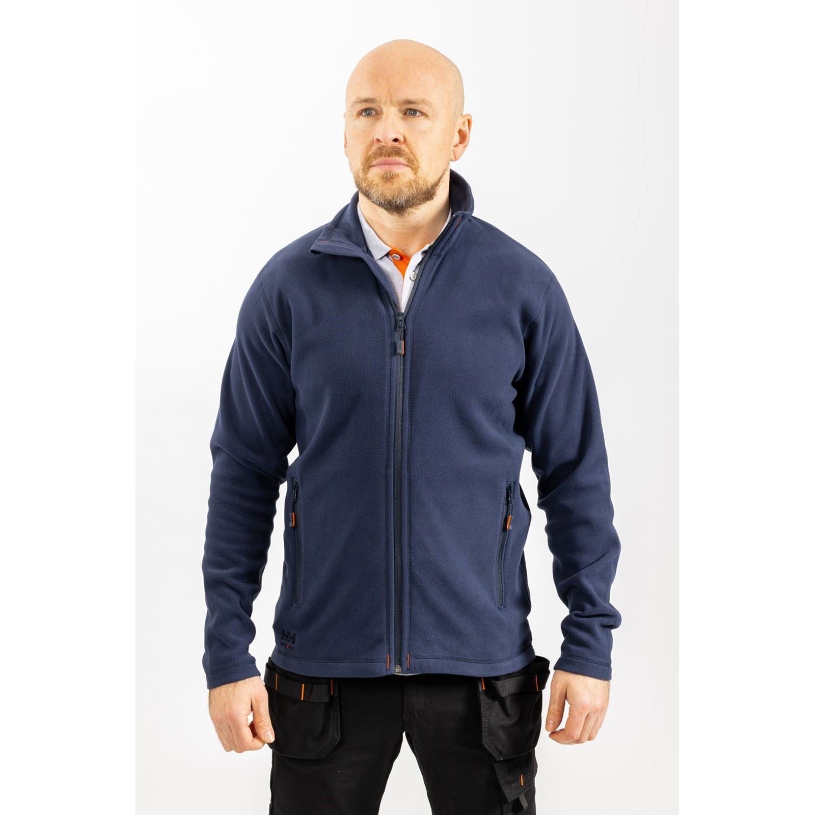 Helly Hansen Workwear Oxford Herren Blaue Fleecejacke