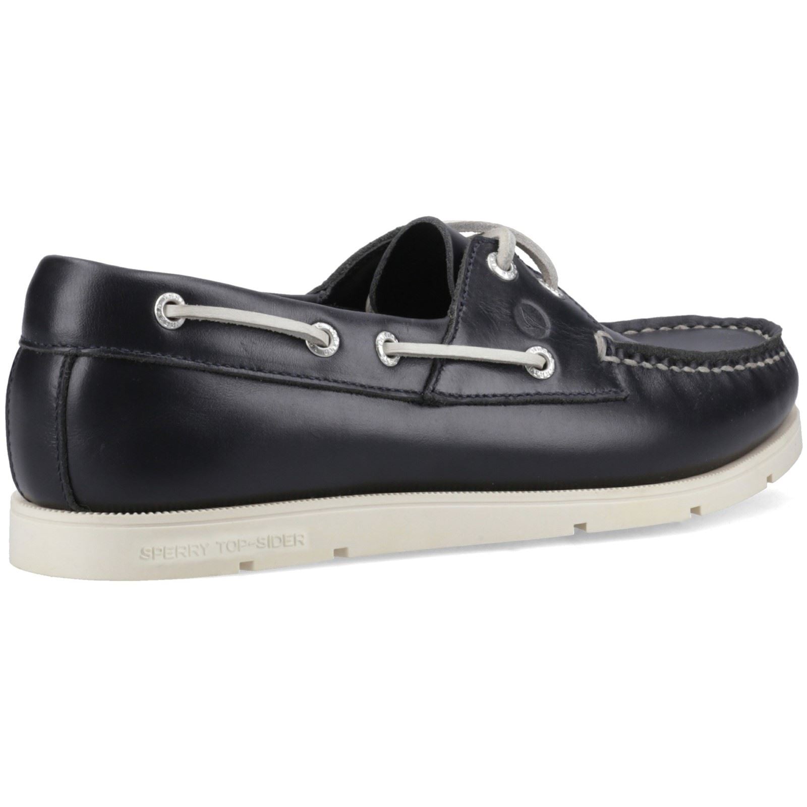 Sperry Oakland 2 Eye Boat Leder Herren Marine Bootschuhe