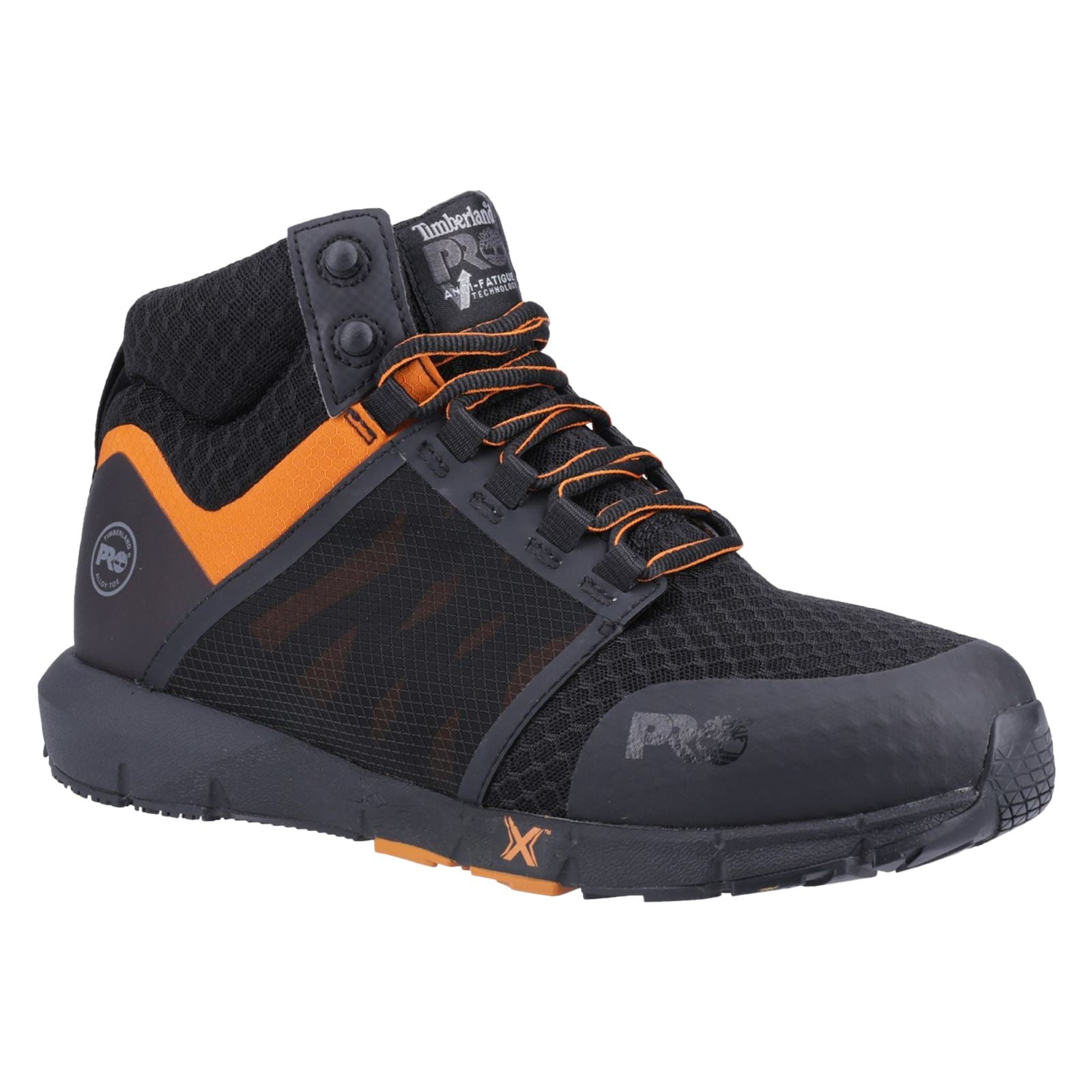 Timberland Pro Radius Textile Schwarz/Orange Sicherheitsschuhe