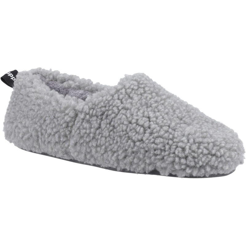 Hush Puppies Emily Faux Fur Damen Hausschuhe In Grau