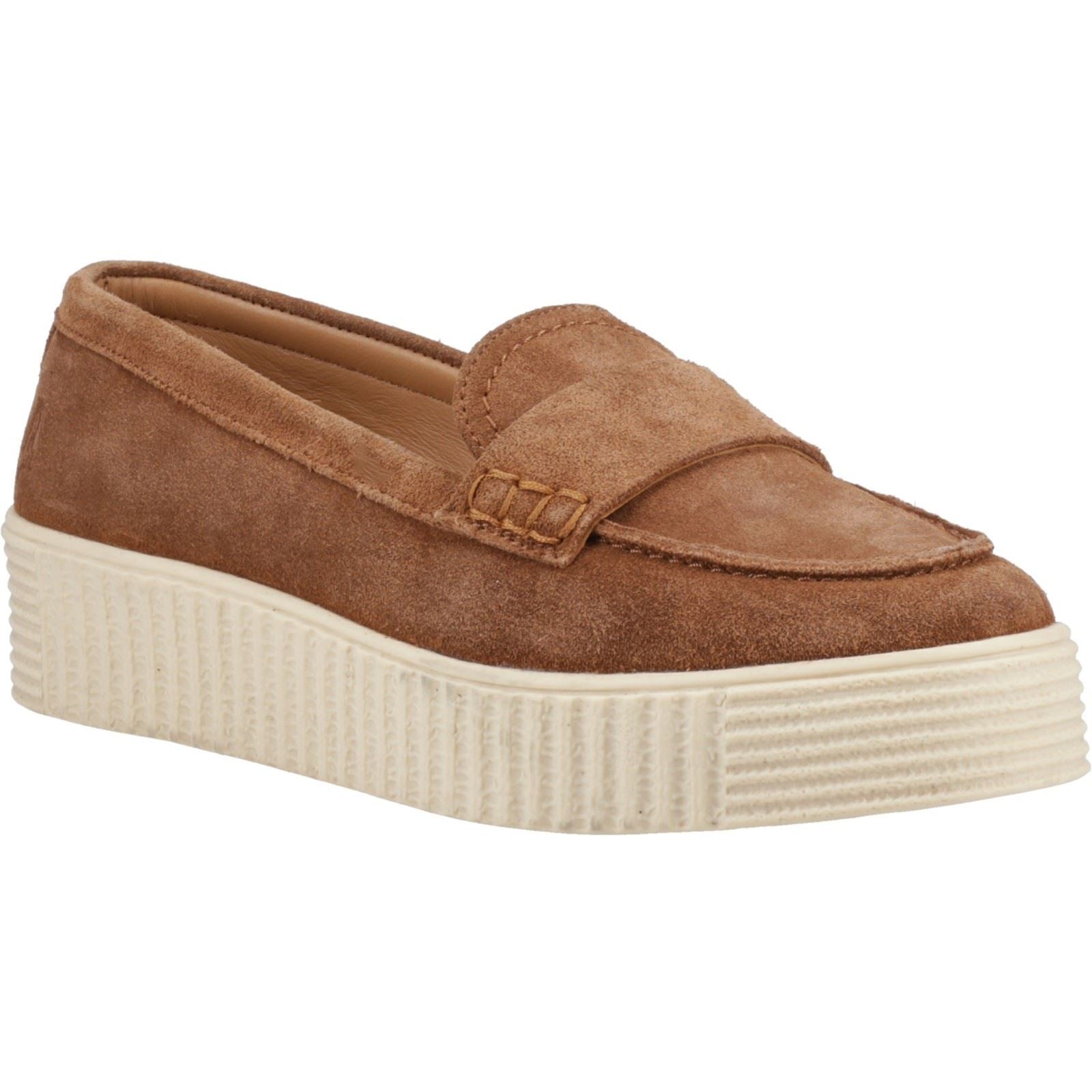 Hush Puppies Tamara Damen Wildleder Schlupfschuhe In Tan