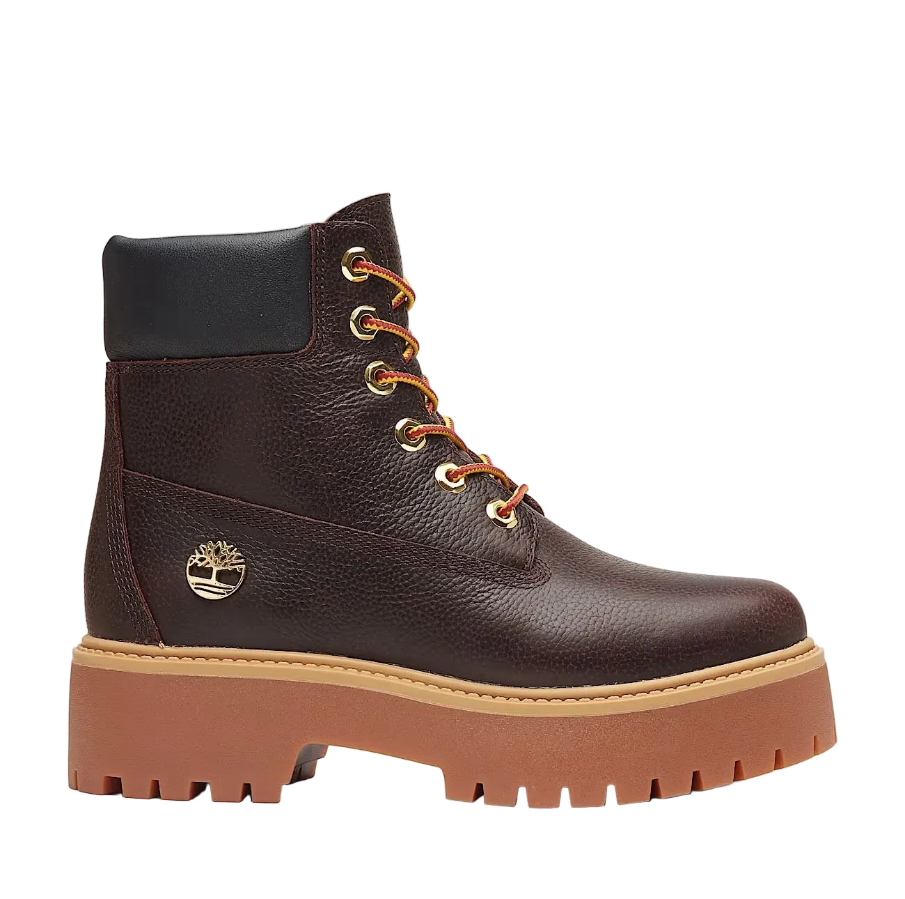Timberland Stone Street Espresso 6 Inch Damenstiefel Aus Braunem Leder