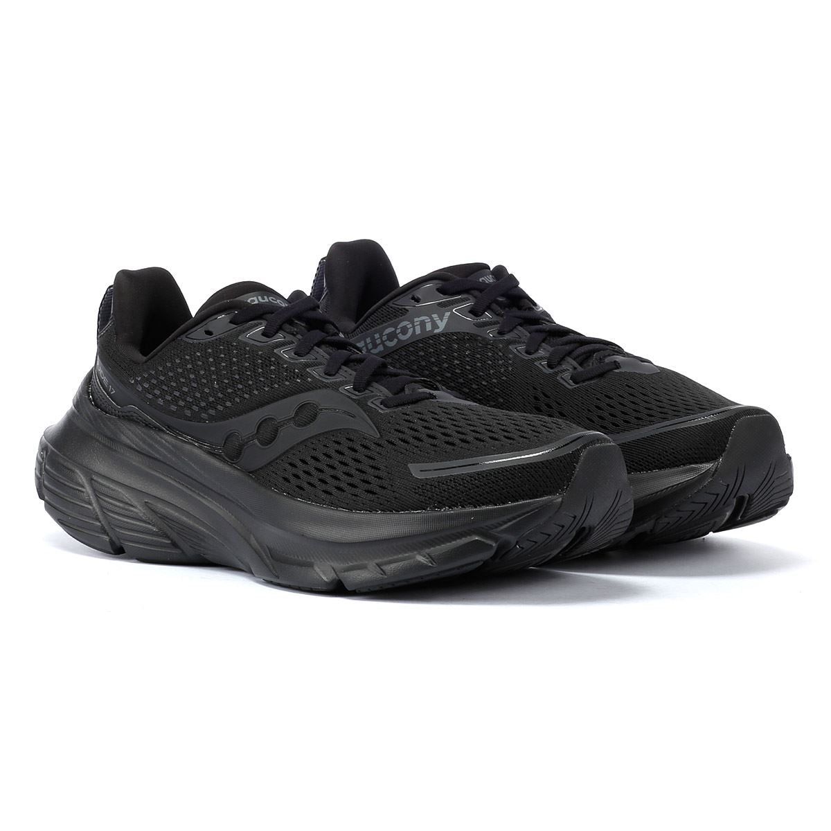 Saucony Guide 17 Herren Schwarze Turnschuhe