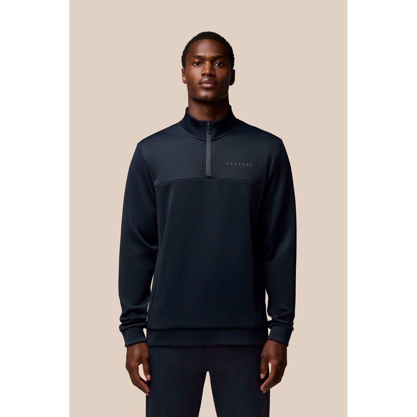 Castore Scuba 1/4 Zip Polyester Männer Blau Sweatshirt