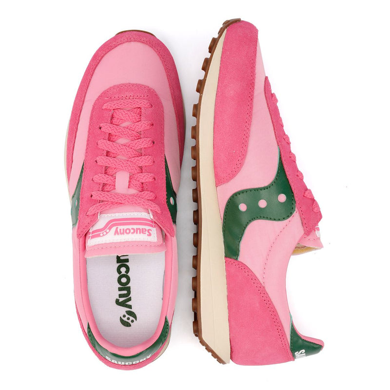 Saucony Trainer 80 Wildleder Rosa Turnschuhe