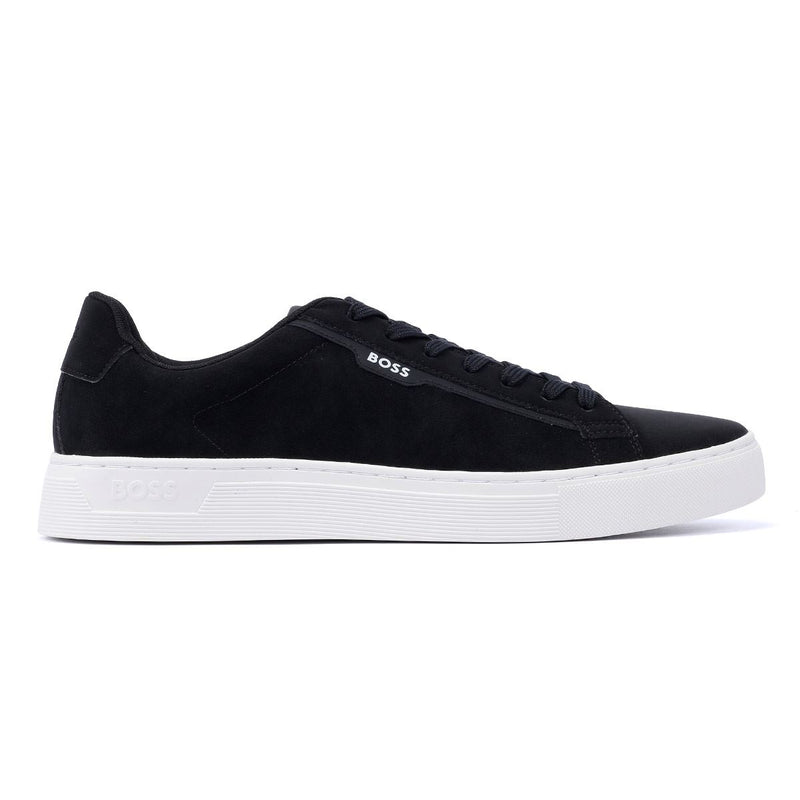 Boss Rhys Tennis Herren Schwarze Turnschuhe