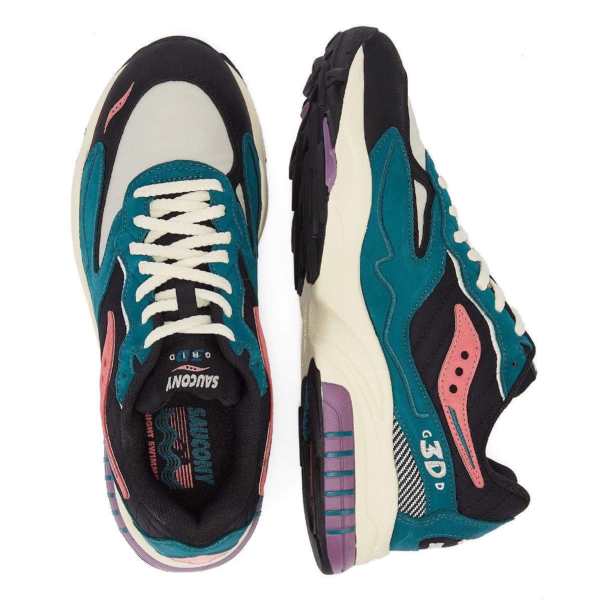 Saucony 3D Hurricane Grün Turnschuhe
