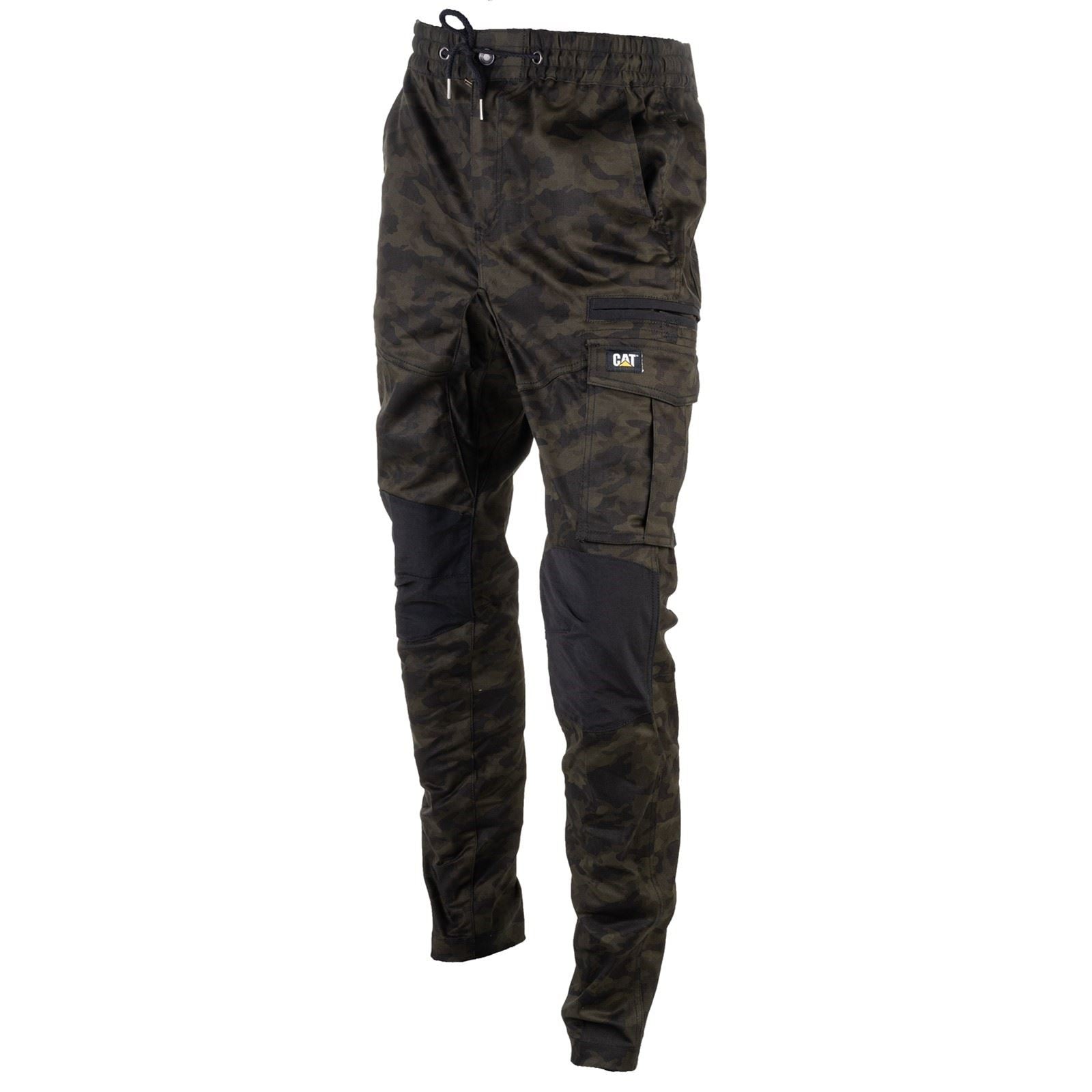 Caterpillar Dynamics Baumwoll Herren Grün Outdoor Hosen