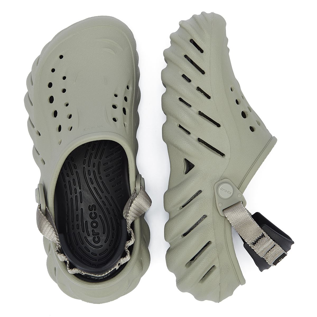 Crocs Echo Graue Clogs
