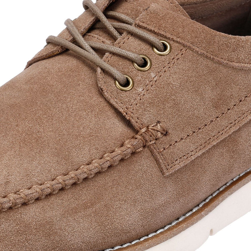 Ben Sherman Soho Herrenschuhe Aus Wildleder In Grau Mit Schnürung