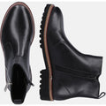 Hush Puppies Grace Zip Damenstiefel Aus Schwarzem Wildleder