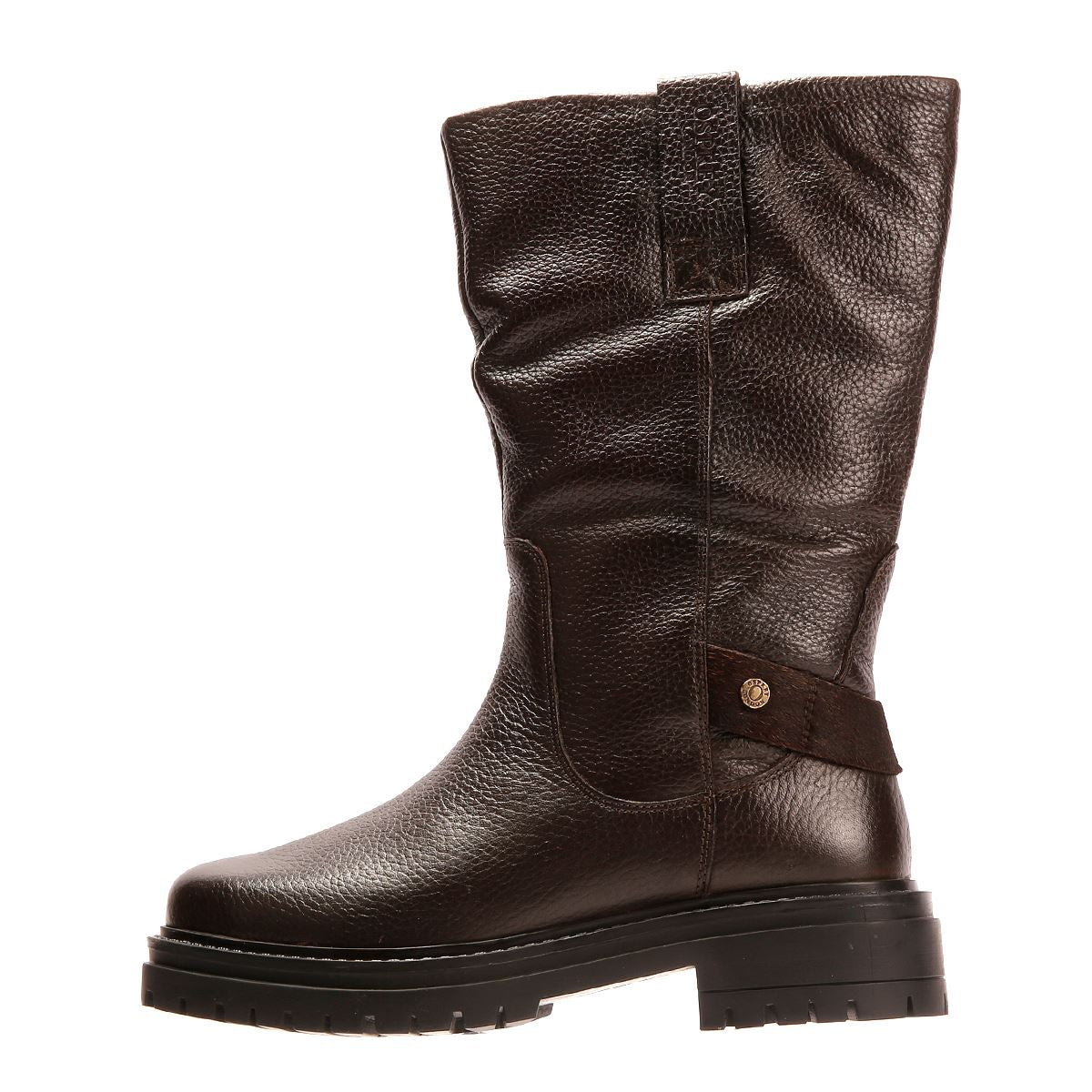 Osprey London The Gabarron Leder Damen Braune Stiefel