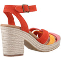 TOMS Majorca Strappy Damen Sandalen Aus Leder Mit Flammenmuster