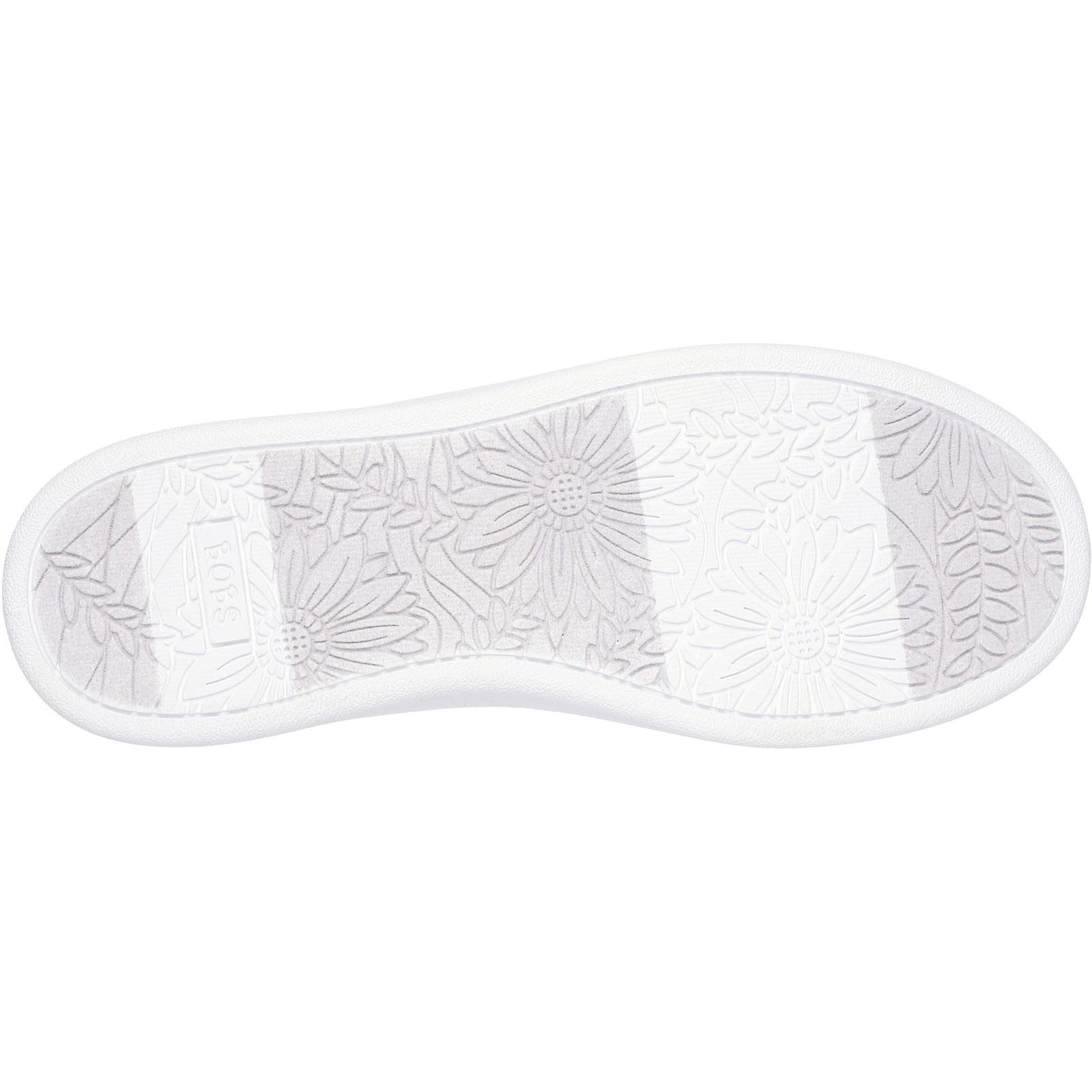 Skechers BOBS D'Vine Instant Delight Synthetische Damen-Sneaker In Weiß