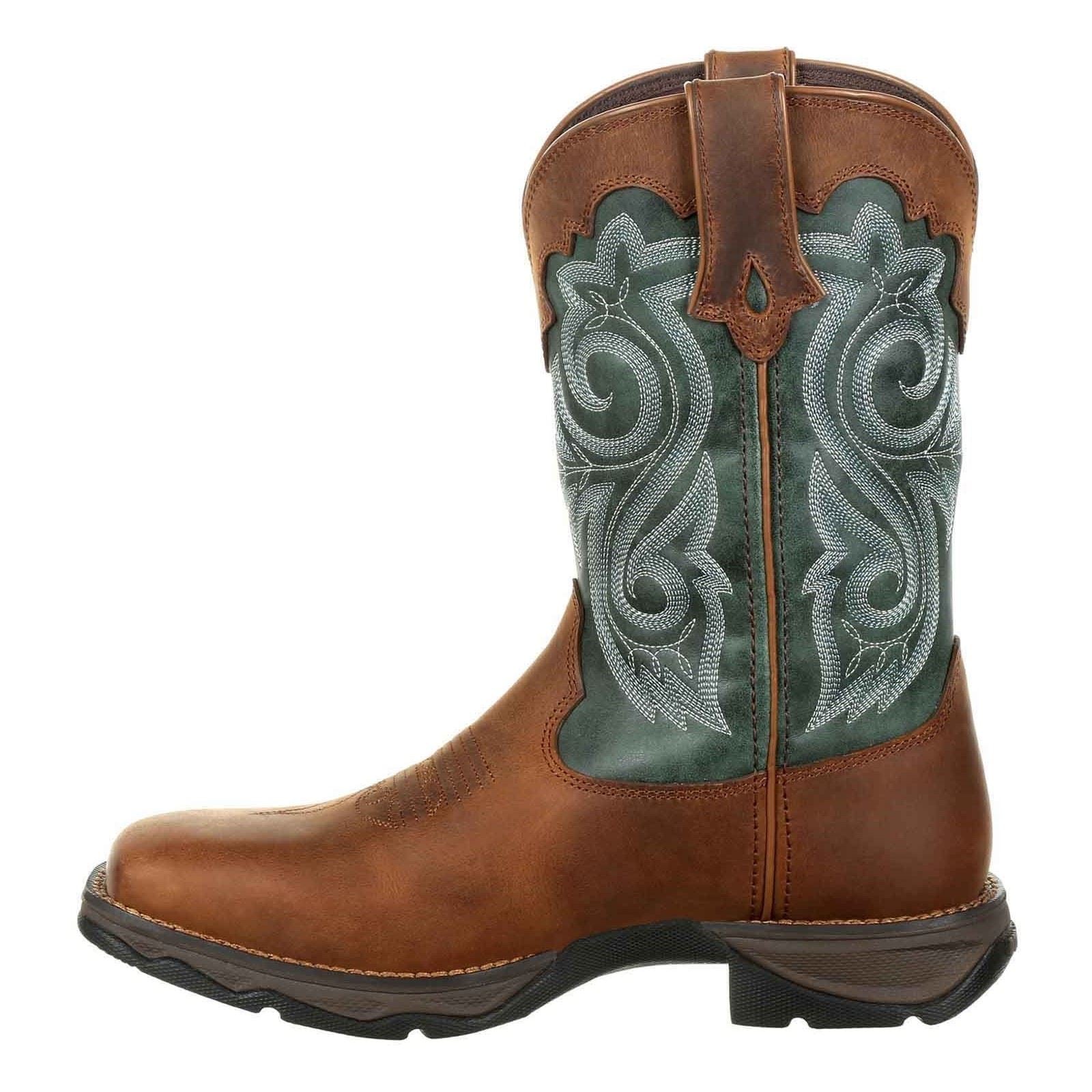 Durango Lady Rebel Leder Damen Braun Evergreen Stiefel