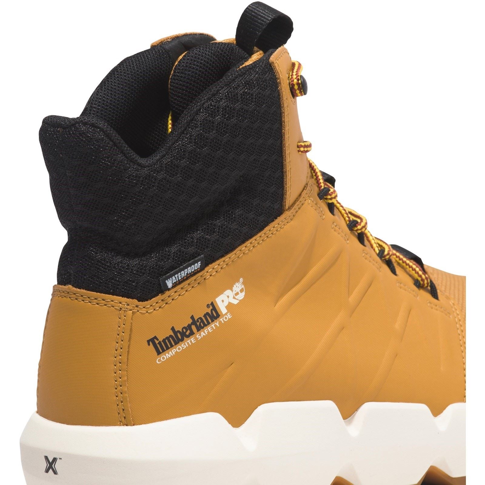 Timberland Pro Morphix 6" Leder Weizen Sicherheitsschuhe