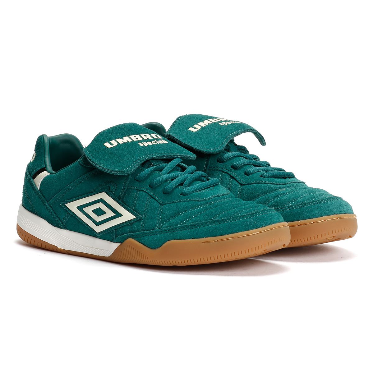 Umbro Speciali TR Wildledergrüne Sneakers