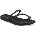 Crocs Miami Toe Loop Sandal Damen Schwarze Farbe Sandalen
