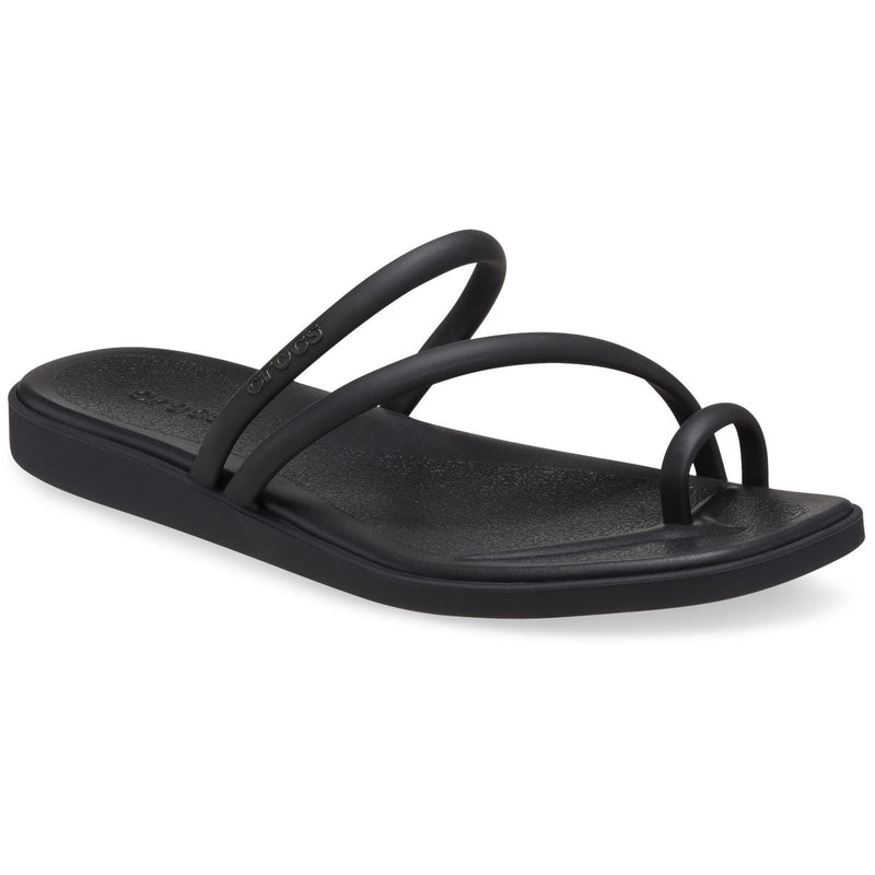 Crocs Miami Toe Loop Sandal Damen Schwarze Farbe Sandalen