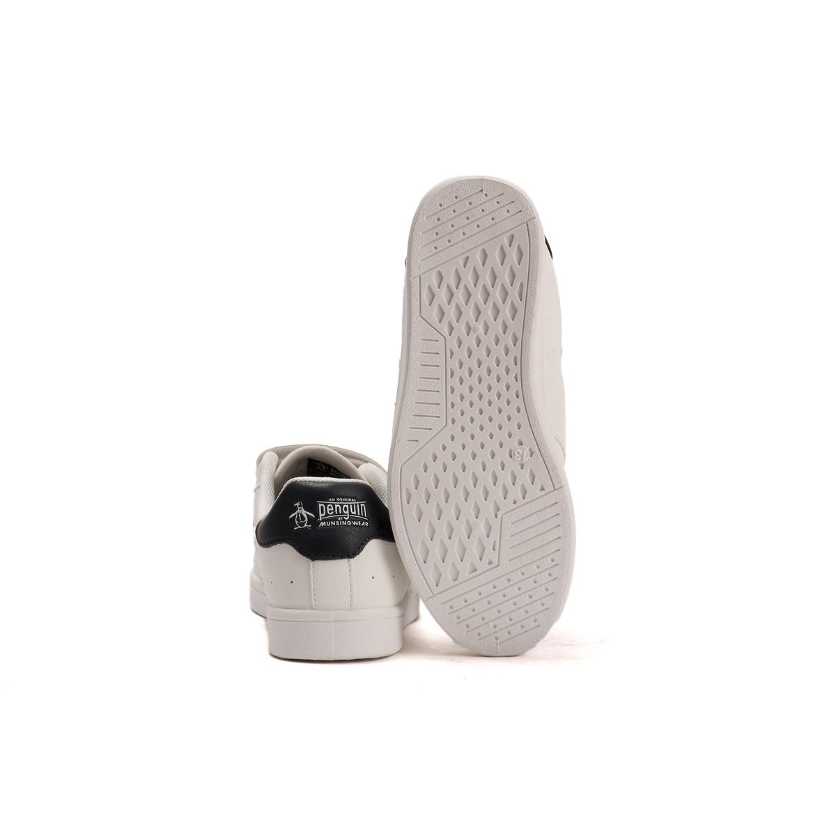 Penguin Junior Marble Weiße Sneakers